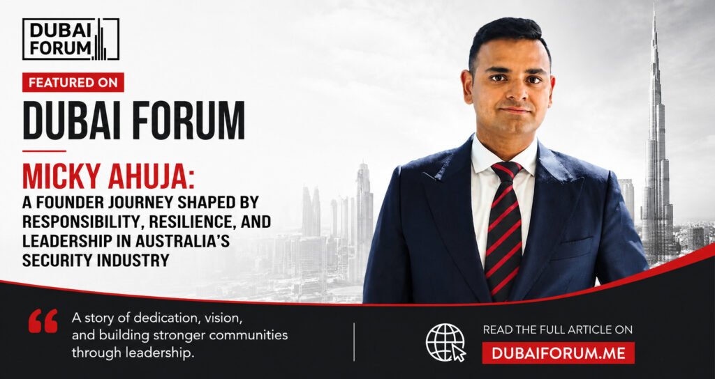 Micky Ahuja Featured on Dubai Forum News