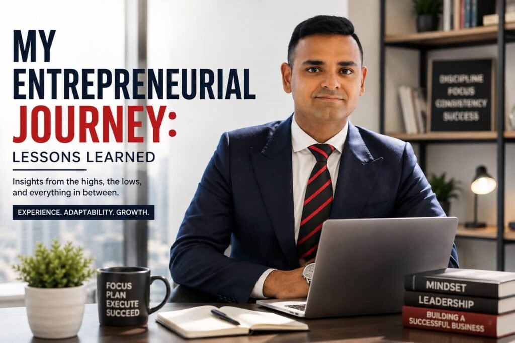 Micky Ahuja - My Entrepreneurial Journey Lessons Learned