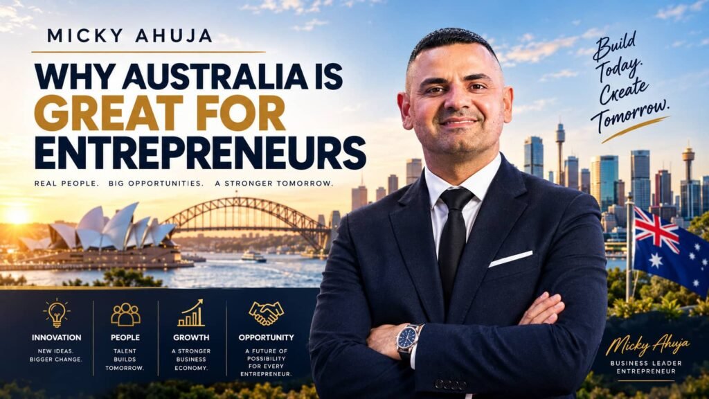 Why Australia is Great for Entrepreneurs