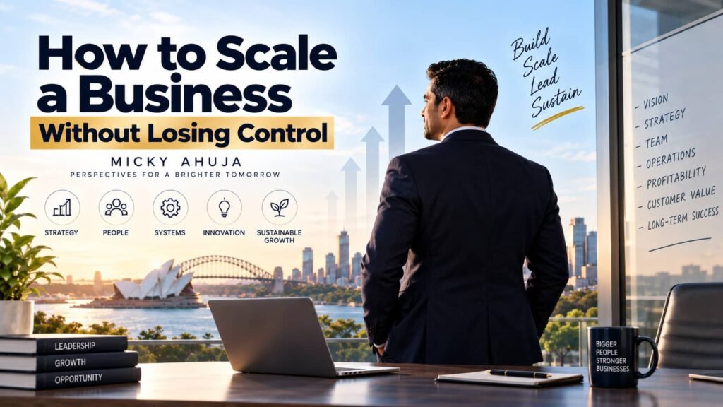 How to Scale a Business Without Losing Control